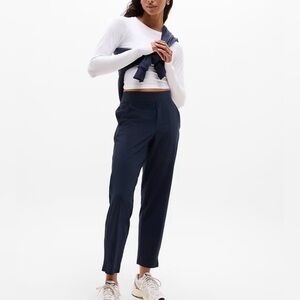 Athleta Brooklyn Ankle Pant in Navy Size 6